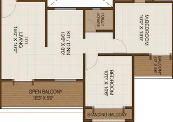 Project Image of 2 BHK Flat for Resale in Mayuri Adhinathpuram Undri, Pune - Image 23540