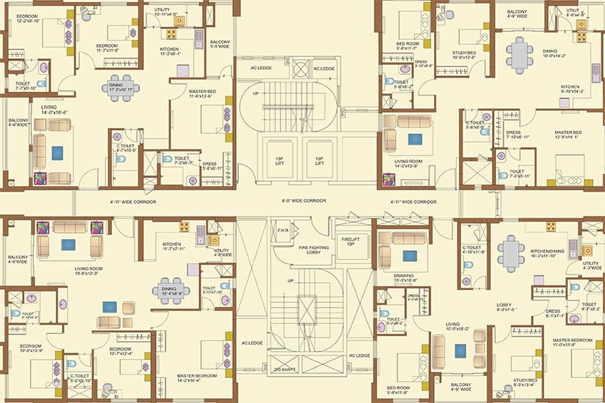 Project Image of 3 BHK Flat for Resale in Lanco Hills Apartments, Manikonda - Image 23919