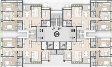 Project Image of 3 BHK Flat for Resale in Deep Indraprasth Shivanta Bopal, Ahmedabad - Image 26127