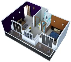Project Image of 1 BHK Flat for Resale in Gurukrupa Shiv Shanti Residency Tembhode, Palghar - Image 26203