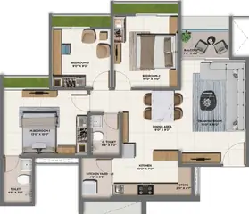 Project Image of 2 BHK Flat for Resale in Adani Atrius Jagatpur, Ahmedabad - Image 27166