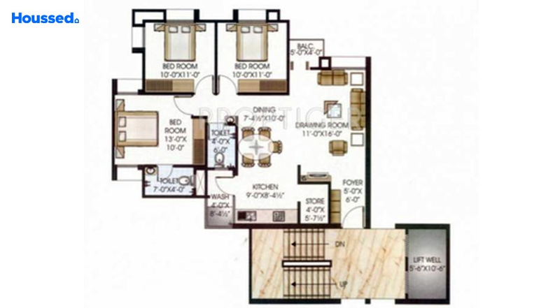Project Image of 2 BHK Flat for Resale in Waghodia Road - Image 29146