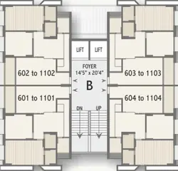 Sample Apartment of 2.5 BHK House/Villa for Rent in Ganga Heights Chandkheda, Ahmedabad - Image 28930