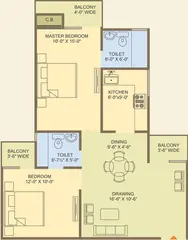 Project Image of 2 BHK Flat for Resale in MR Officer City 2 Raj Nagar Extension, Ghaziabad - Image 29175