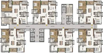 Sample Apartment of 3 BHK Flat for Resale in DSR Altitudes Osman Nagar, Hyderabad - Image 33935