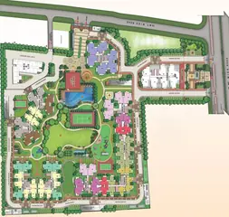Sample Apartment of 2 BHK Flat for Rent in Charms Castle Raj Nagar Extension, Ghaziabad - Image 30028