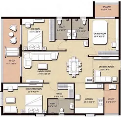 Project Image of 3 BHK Flat for Resale in Shanta The Bodhivriksha Gandipet, Hyderabad - Image 31322