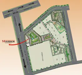 Sample Apartment of 2 BHK Flat for Resale in Gaur City 2 14th Avenue Sector 16 C, Greater Noida - Image 31938