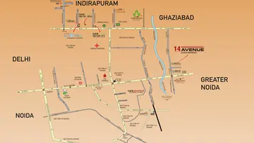Sample Apartment of 2 BHK Flat for Resale in Gaur City 2 14th Avenue Sector 16 C, Greater Noida - Image 31939