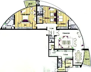 Project Image of 3 BHK Flat for Resale in Jaypee Sun Court Towers Jaypee Greens, Greater Noida - Image 32340
