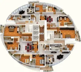 Project Image of 3 BHK Flat for Resale in Jaypee Sun Court Towers Jaypee Greens, Greater Noida - Image 32344