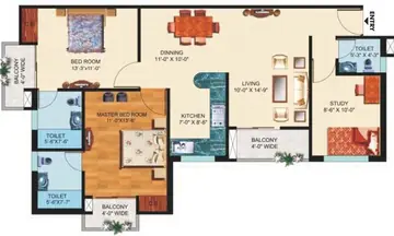Project Image of 2 BHK Flat for Resale in Paramount Symphony Crossings Republik, Ghaziabad - Image 35588
