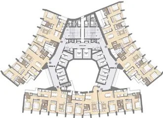 Project Image of 2 BHK Flat for Rent in Lodha Adrina Worli, Mumbai - Image 36090