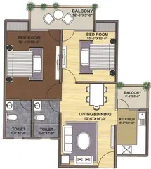 Project Image of 2 BHK Flat for Resale in MR Rajnagar Residency Raj Nagar Extension, Ghaziabad - Image 35831
