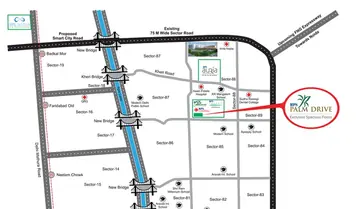 Project Image of 2 BHK Flat for Resale in RPS Palm Drive Sector 88, Faridabad - Image 38621