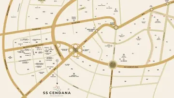 Project Image of 3 BHK Flat for Resale in SS Cendana Residence Sector 83, Gurgaon - Image 38885