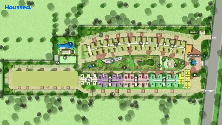 Project Image of 3 BHK Flat for Resale in MR Officer City 2, Raj Nagar Extension - Image 41305