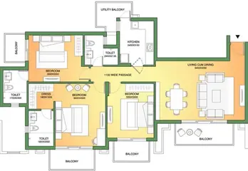 Project Image of 3 BHK Flat for Resale in ATS Marigold Sector 89A, Gurgaon - Image 41035