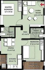 Project Image of 2 BHK Flat for Resale in Indis VB City Begumpet, Hyderabad - Image 42155
