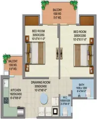 Project Image of 2 BHK Flat for Resale in Paras Klassic Homz Raj Nagar Extension, Ghaziabad - Image 44197