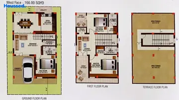 Project Image of 3 BHK House/Villa for Resale in SV Ville Green Kismatpur, Hyderabad - Image 43107