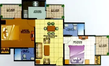 Project Image of 2 BHK Flat for Resale in Techman Moti Residency Raj Nagar Extension, Ghaziabad - Image 43484