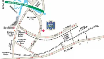 Project Image of 2 BHK Flat for Resale in Charms Castle Raj Nagar Extension, Ghaziabad - Image 43782