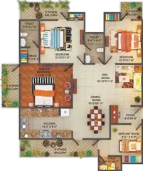 Project Image of 3 BHK Flat for Resale in Sangwan Heights Raj Nagar Extension, Ghaziabad - Image 43722