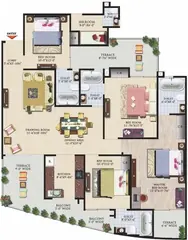 Project Image of 4 BHK Flat for Resale in VVIP Mangal Raj Nagar Extension, Ghaziabad - Image 43679