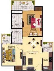 Project Image of 2 BHK Flat for Resale in Royce Sentosa Parc Raj Nagar Extension, Ghaziabad - Image 43673
