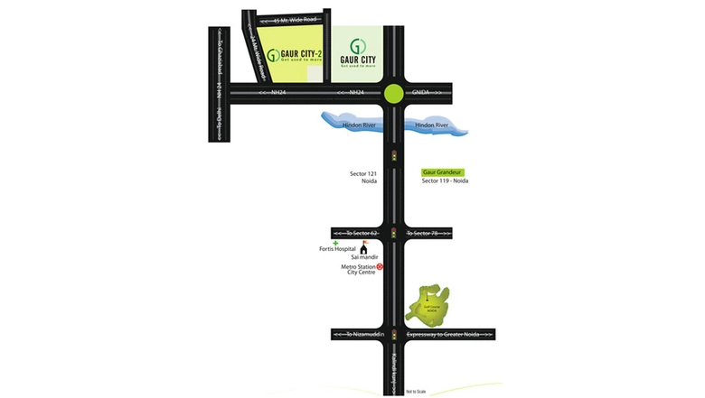 Project Image of 3 BHK Flat for Resale in Gaur City 2 11th Avenue, Sector 4 - Image 44262