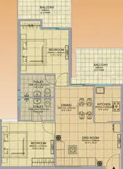 Project Image of 2 BHK Flat for Resale in Gaur City 2 14th Avenue Noida Extention, Greater Noida - Image 44266