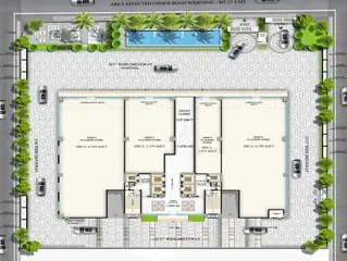 Project Image of Commercial Office Space for Rent in Vamsiram Jyothi Optima Kokapet, Hyderabad - Image 44300