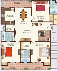Project Image of 3 BHK Flat for Resale in Uninav Bliss Raj Nagar Extension, Ghaziabad - Image 44774