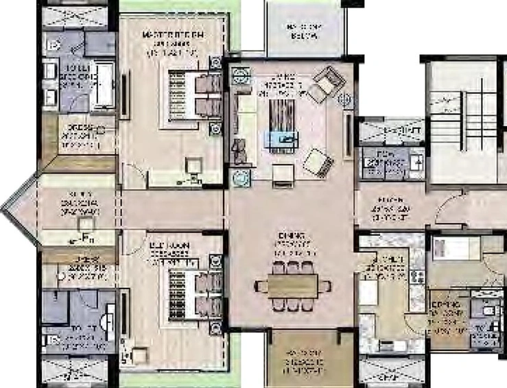 Project Image of 2 BHK Flat for Resale in Jaypee Crescent Court, Jaypee Greens - Image 47202