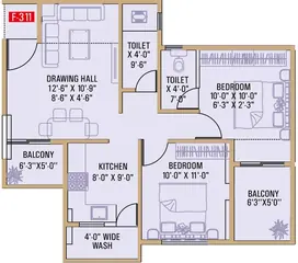 Project Image of 2 BHK Flat for Resale in Shree Siddheshwar Nagar 2 Besa, Nagpur - Image 47494