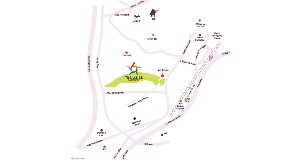 Project Image of 3 BHK Gated Villa for Resale in Rau - Image 49627
